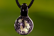 men's cremation jewelry - howling wolf